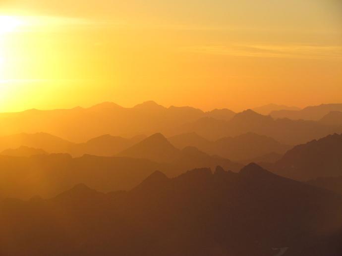 Coucher de soleil Cerdagne